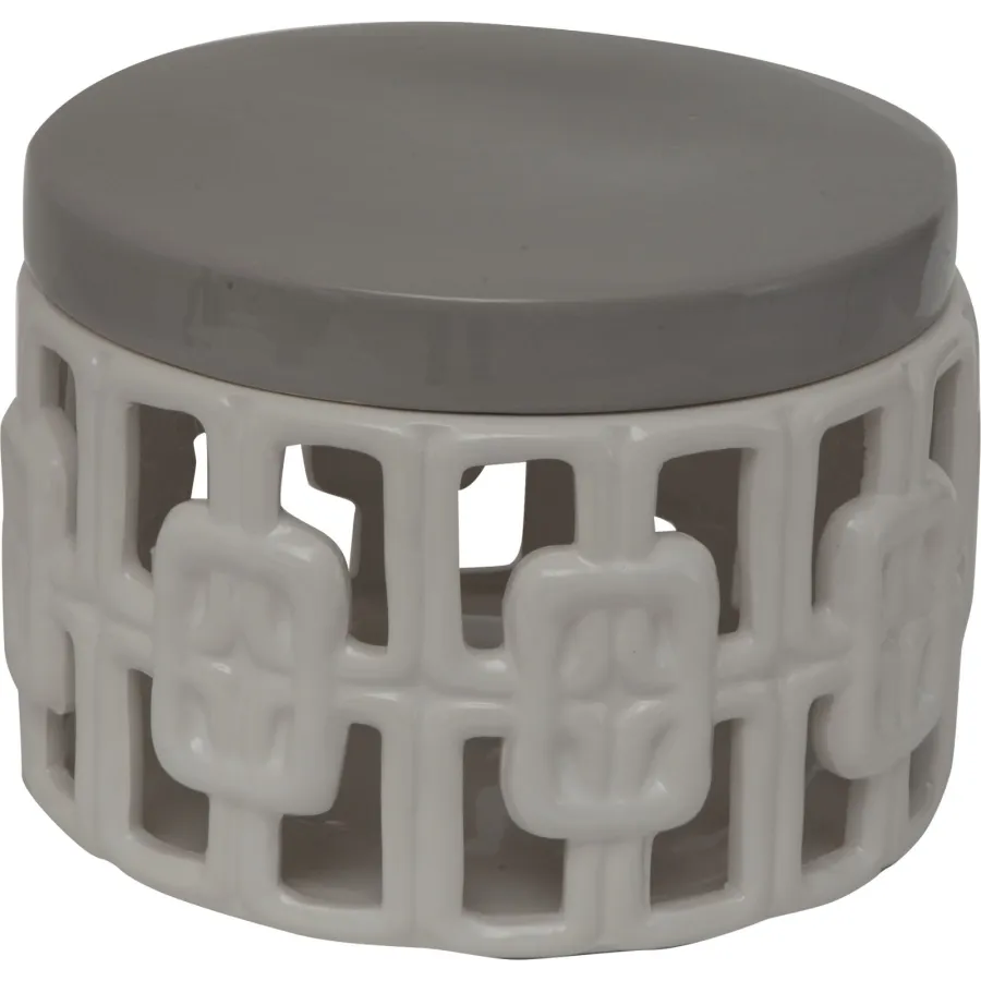 KUFEREK CERAMICZNY ARABESQUE DUŻY 24X17,5 cm MIN 2